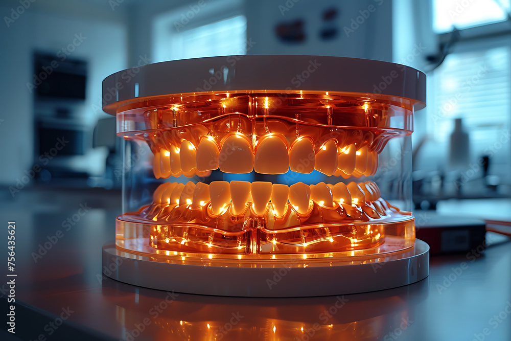 dental jaw luminous model
dental jaw luminous model