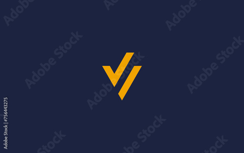 letter v with check logo icon design vector design template inspiration