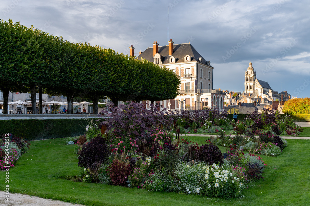 Blois an der Loire in Frankreich
