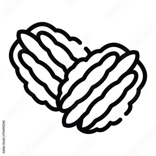  Nutty and buttery flavored nuts commonly used in desserts and snacks.