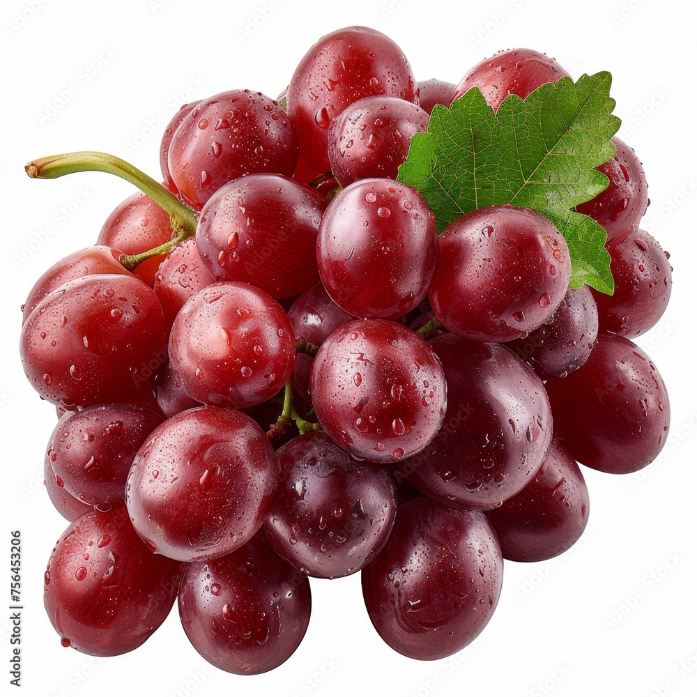 Grapes With Water Droplets Grapes With Water Droplets
