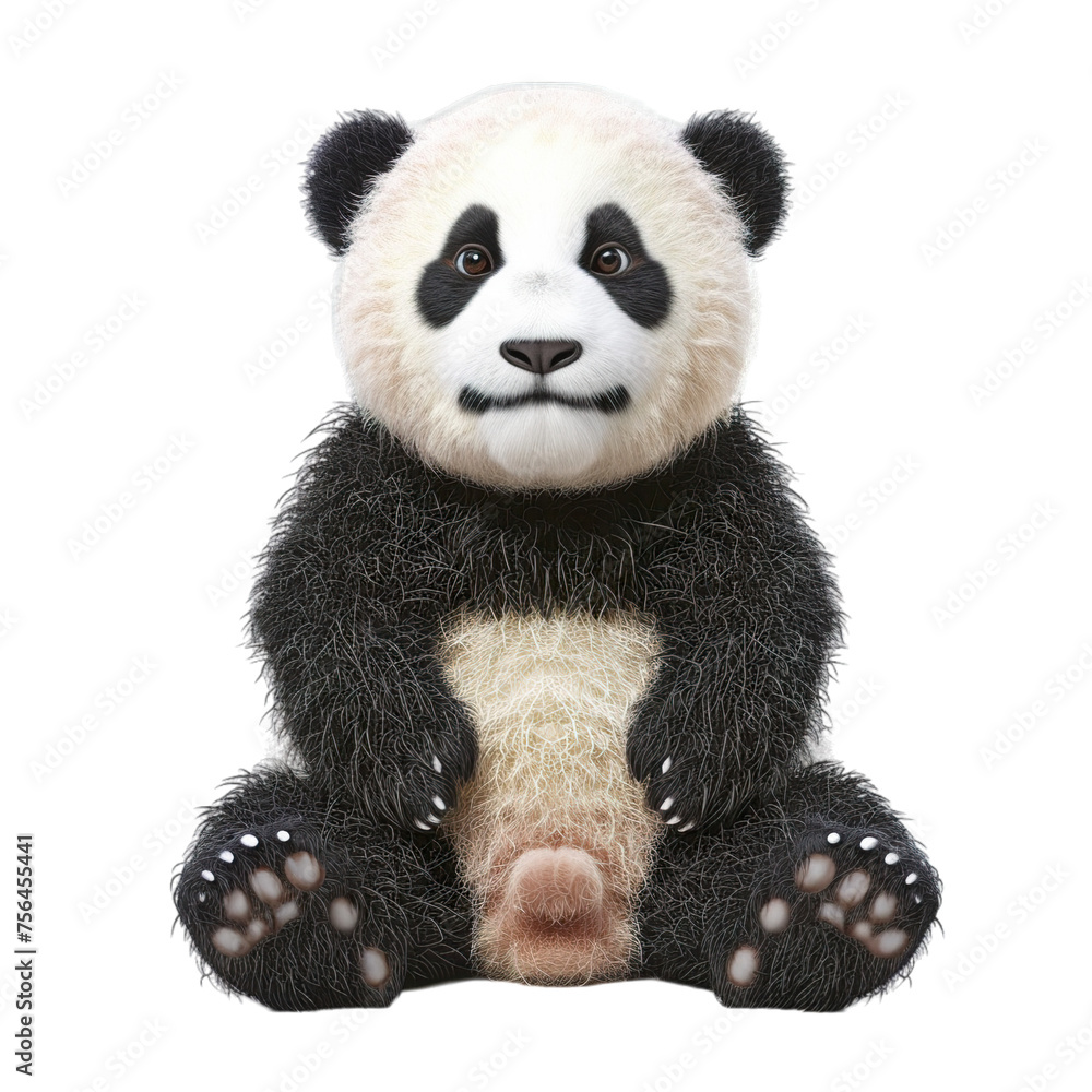 3d panda bear 3d panda bear