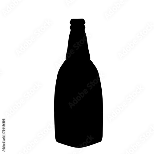 bottles silhouettes