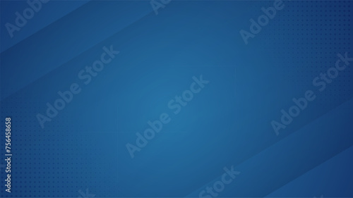 Abstract blue gradient blurred background with dots and lines. Ready to apply to your design. Vector illustration.