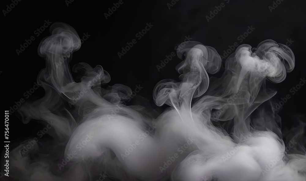 smoke White dark background smoke White dark background