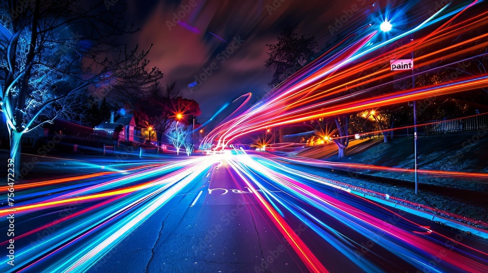 Light Painting: Try light painting techniques to add dynamic and colorful light trails to your photos Light Painting: Try light painting techniques to add dynamic and colorful light trails to your photos