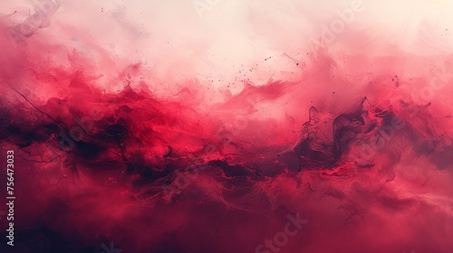 Background of abstract watercolor splashes photo