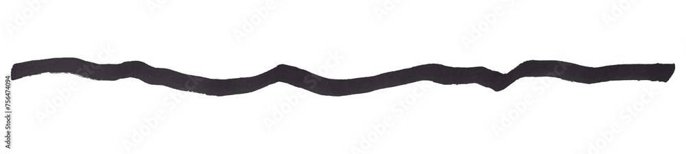 Black stroke brush isolated on transparent background. Black stroke brush isolated on transparent background.