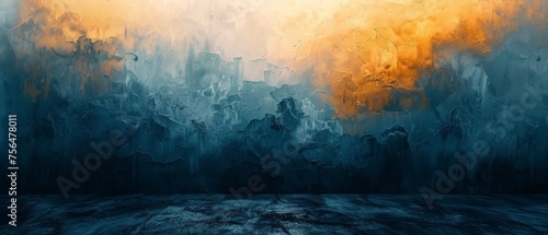 Background of abstract art painting