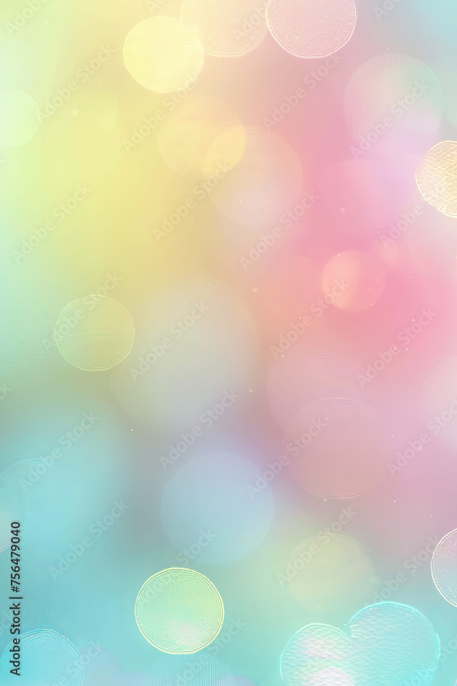 Obraz premium Pastel gradient color background with soft blurry tones 