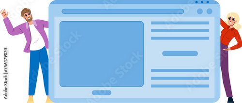 directory search engine marketing sem vector. optimization digital, seo service, plan website directory search engine marketing sem character. people flat cartoon illustration