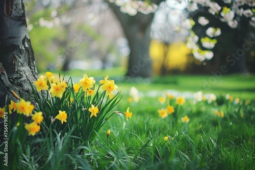 Walking through the garden during spring is a sensory experience, with the sights and sounds of nature in full bloom