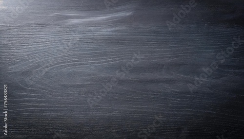 blank front real black chalkboard background texture in college concept for back to school kid wallpaper for create white chalk text draw graphic empty old back wall education blackboard photo