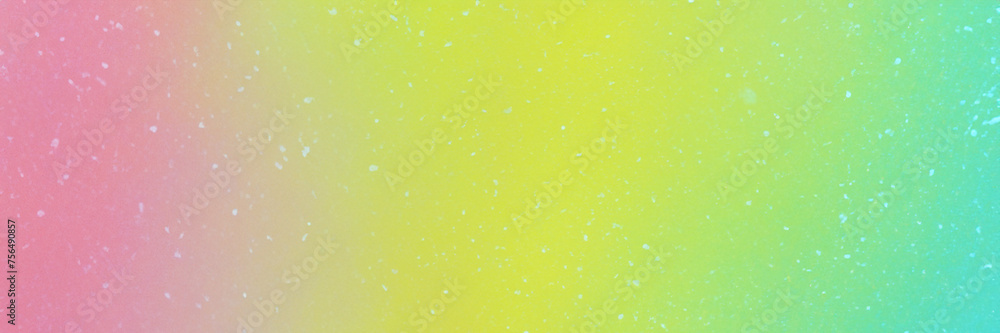 Banner with gradient background with smooth transition from green to pink. Generative AI Banner with gradient background with smooth transition from green to pink. Generative AI