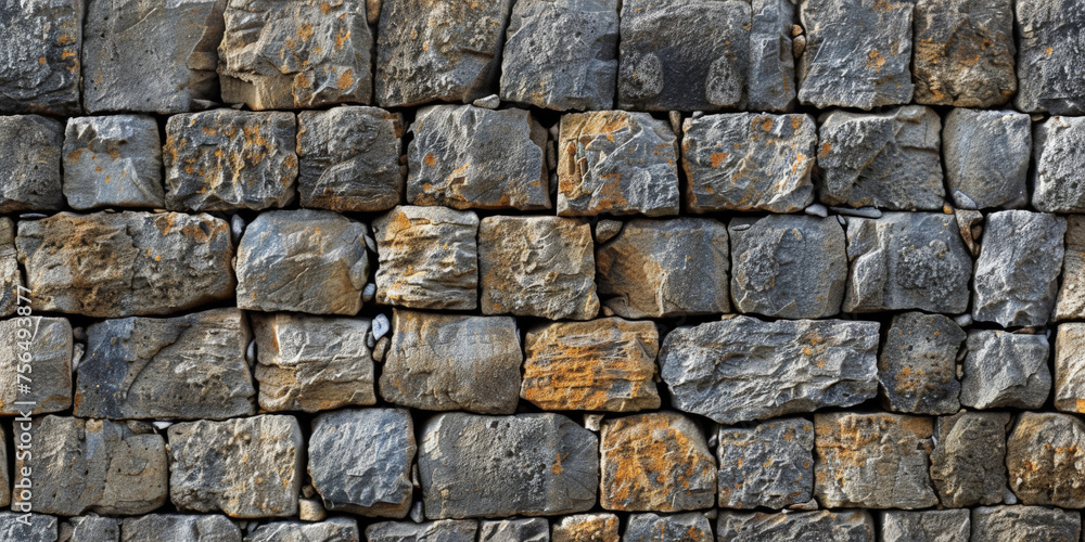 texture of stone walls. rectangular stones of various sizes and colors gray wall, old stone gray wall, banner texture of stone walls. rectangular stones of various sizes and colors gray wall, old stone gray wall, banner