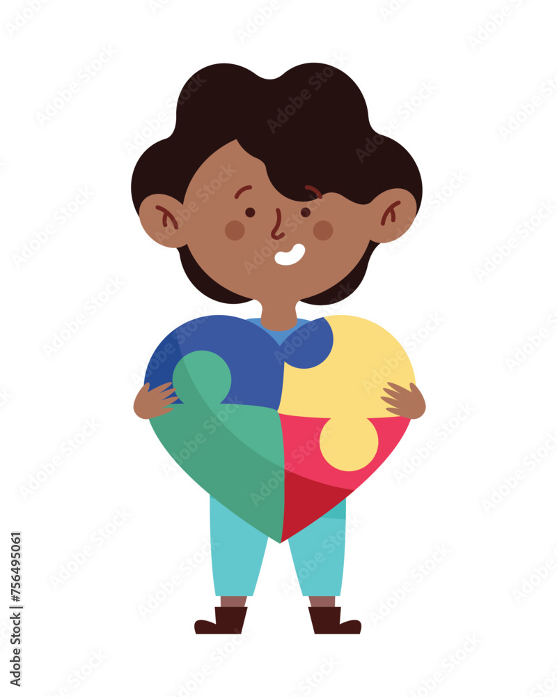 autism boy character autism boy character