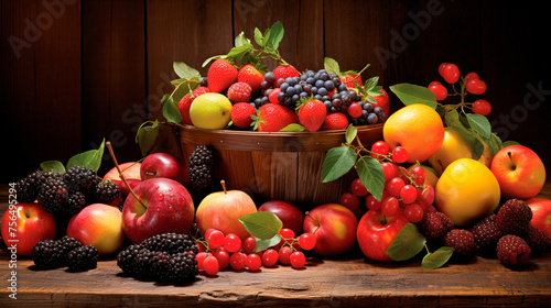 assortment of fresh fruits