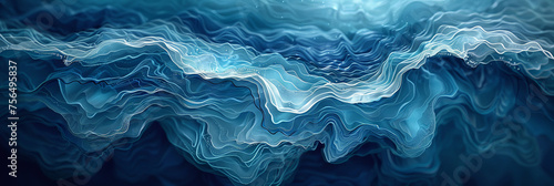 dark blue teal water watercolor background, blue wave sea underwater watercolor, blue topografi sea watercolor	
 photo