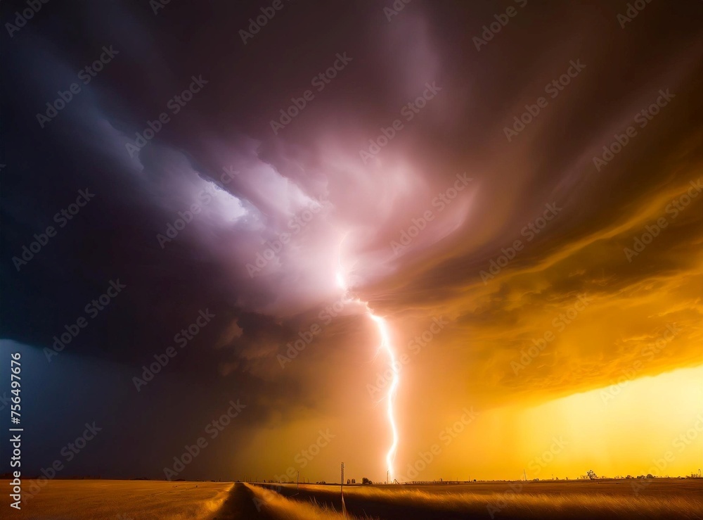 Electrical Storm and Tornado