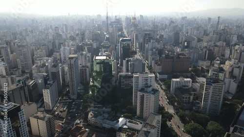 Drone Avenida Paulista Centro de são Paulo