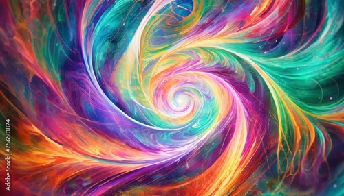 not of this world energy background beautiful ethereal flowing multicoloured energy vortex background