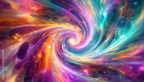 not of this world energy background beautiful ethereal flowing multicoloured energy vortex background