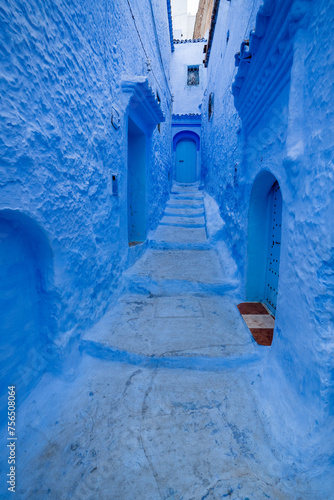 Streets of Chefchauen, Morocco © Akash