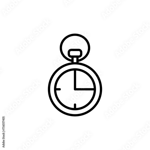 Free Download Timer outline icons, minimalist vector illustration ,simple transparent graphic element .Isolated on white background - GFXLoad