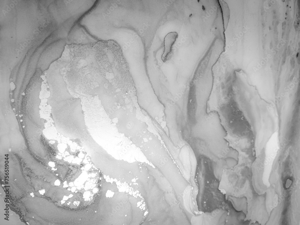 Monochrome Water Colour Diffusion. Alcohol Inks. Metal Sketch Water Color. Silver Abstract Art Isolated. Black Grunge. Natural Textures Stone. Create Painting. Monochrome Water Colour Diffusion. Alcohol Inks. Metal Sketch Water Color. Silver Abstract Art Isolated. Black Grunge. Natural Textures Stone. Create Painting.