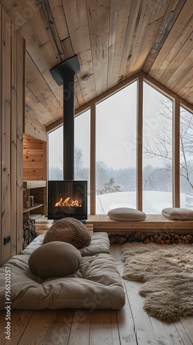 Winter Cabin Sanctuary