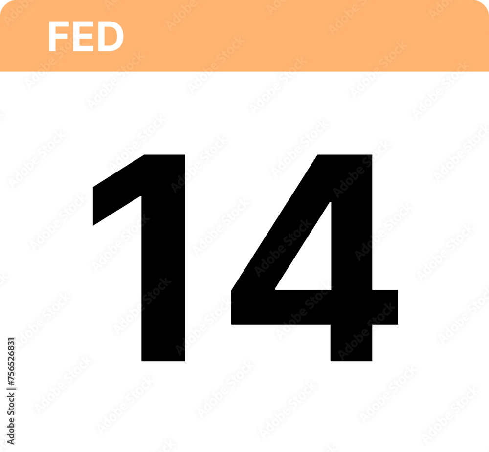 Fototapeta premium illustration of a calendar