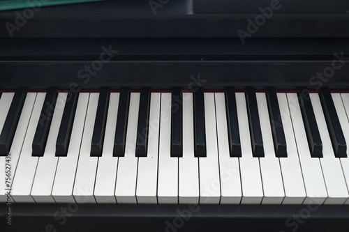 Cuadro en lienzo Touches de piano