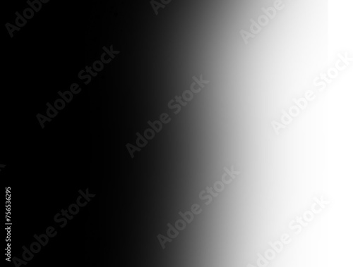 black and white background fade left to right to transparent clipart isolated on white gradient 