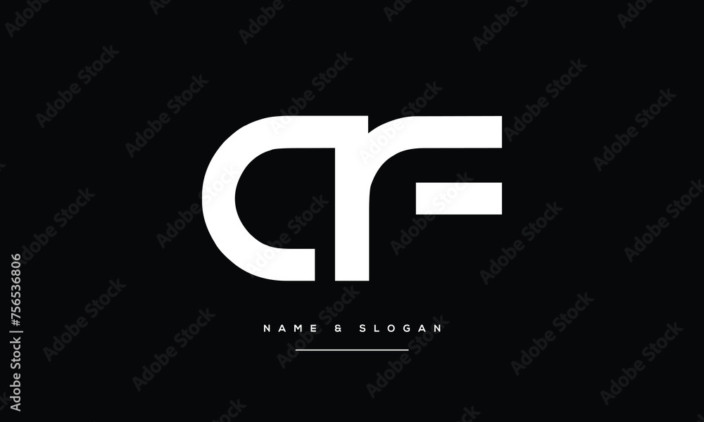 AF, FA, Abstract Letters Logo Monogram AF, FA, Abstract Letters Logo Monogram