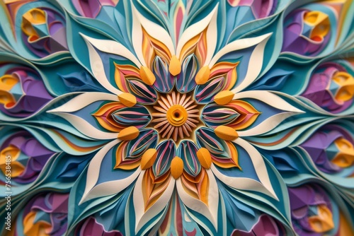 Close-up view of an intrica...