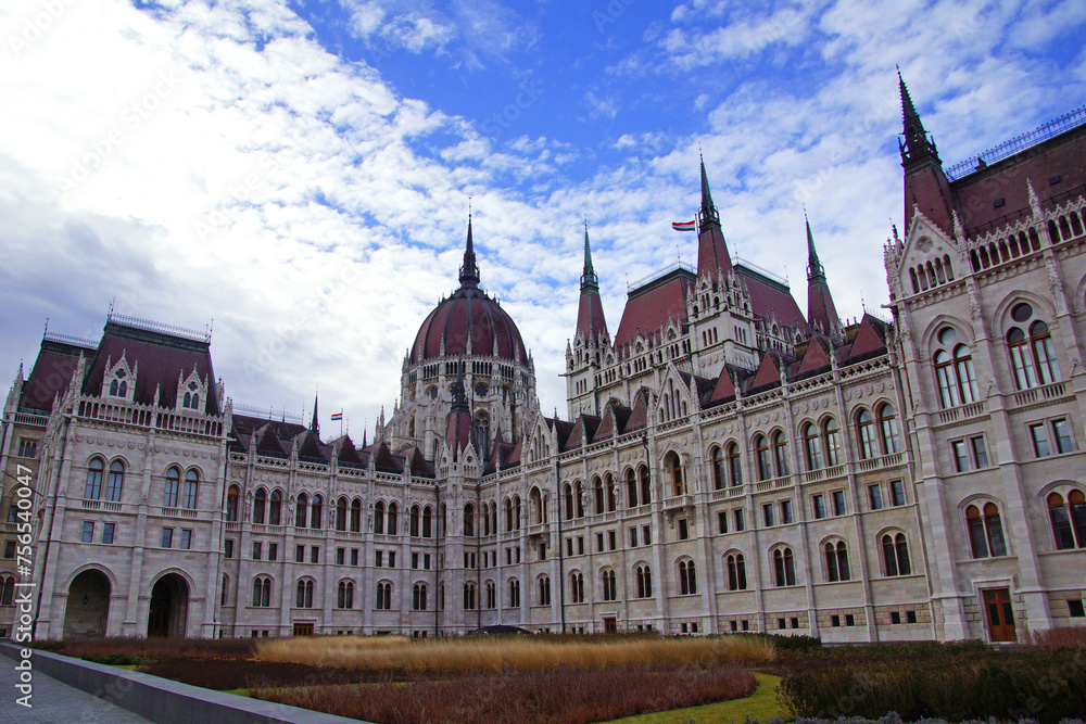 The Hungarian Parliament Building, also known as the Parliament of Budapest.One of Europe's oldest legislative buildings