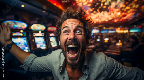 Casino Jackpot Joy. Slot Machine Triumph © EwaStudio