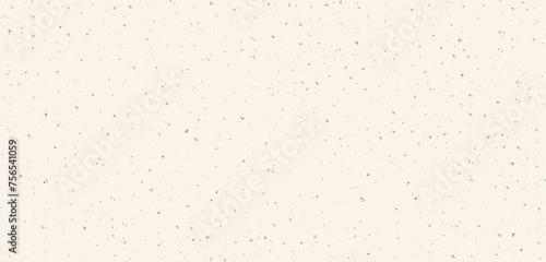 Fleck eggshell texture background for craft paper, vector grainy pattern. Cardboard paper or beige canvas background with old grunge rough texture of eggshell flecks, rustic paper tile or carton sheet
