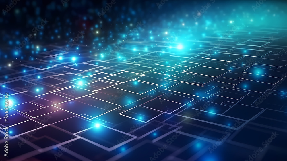 Abstract background with connecting lines and dots Abstract background with connecting lines and dots
