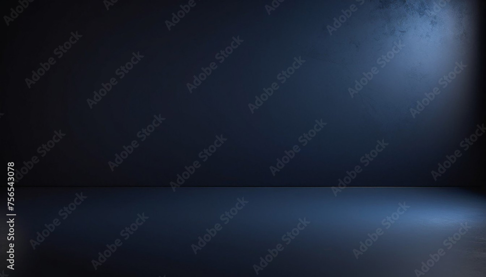 studio background featuring blue grainy gradient, subtle shimmer or a gradient transitions for added depth 