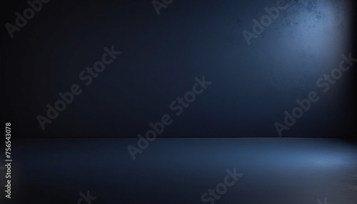 studio background featuring blue grainy gradient, subtle shimmer or a gradient transitions for added depth 