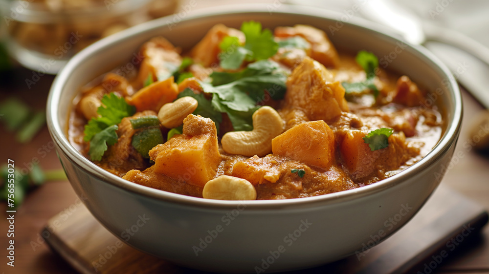Creamy Indian Vegetable Korma with Cashews Creamy Indian Vegetable Korma with Cashews