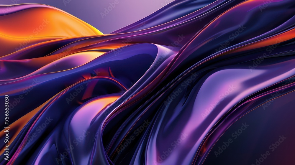Obraz premium Modern abstract background with technology concept. Generative AI