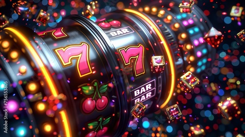 Casino slot machine. Online game