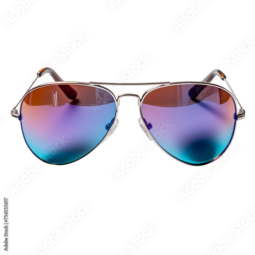 Aviator sunglasses isolated on transparent background