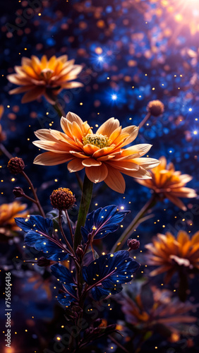 Beautiful floral background