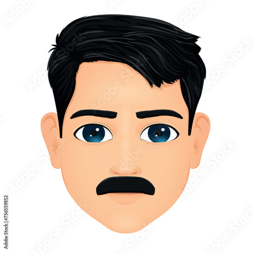 Portrait of handsome man with glasses
