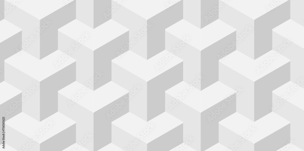 Abstract cubes geometric tile and mosaic wall or grid hexagon technology transparent wallpaper. white and gray geometric block cube structure backdrop grid triangle texture vintage design. Abstract cubes geometric tile and mosaic wall or grid hexagon technology transparent wallpaper. white and gray geometric block cube structure backdrop grid triangle texture vintage design.