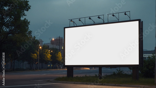 billboard on the street