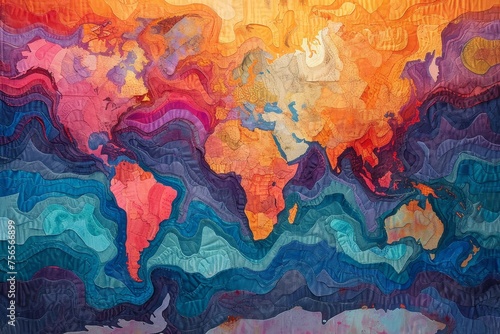 Chromatic Cartography: A Vibrant Journey Through Maps